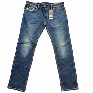 Diesel Safado Straight Jeans RE020 Men’s Size 36x32 $250 Measures Included New